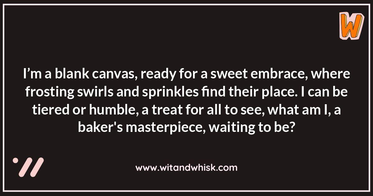 Cake Riddles: Baking Up Brain Teasers Cake Riddles: Baking Up Brain Teasers
