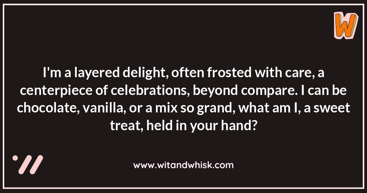 Cake Riddles: Sweet Conundrums for Every Palate Cake Riddles: Sweet Conundrums for Every Palate