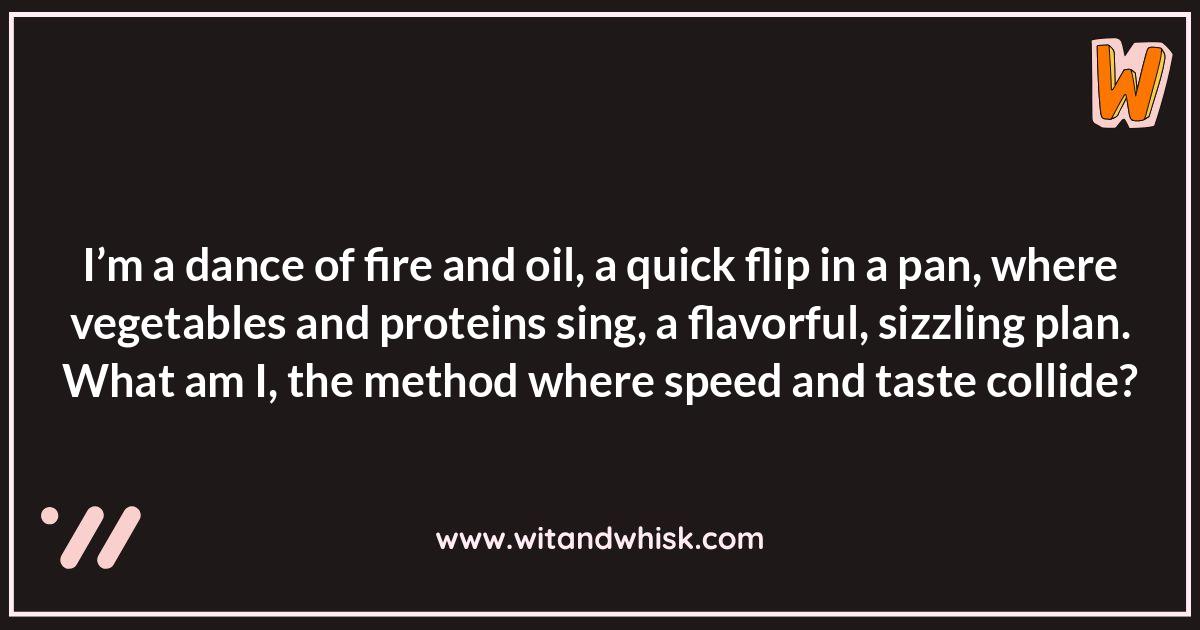 Chinese Food Riddles: Wordplay with Cooking Methods Chinese Food Riddles: Wordplay with Cooking Methods