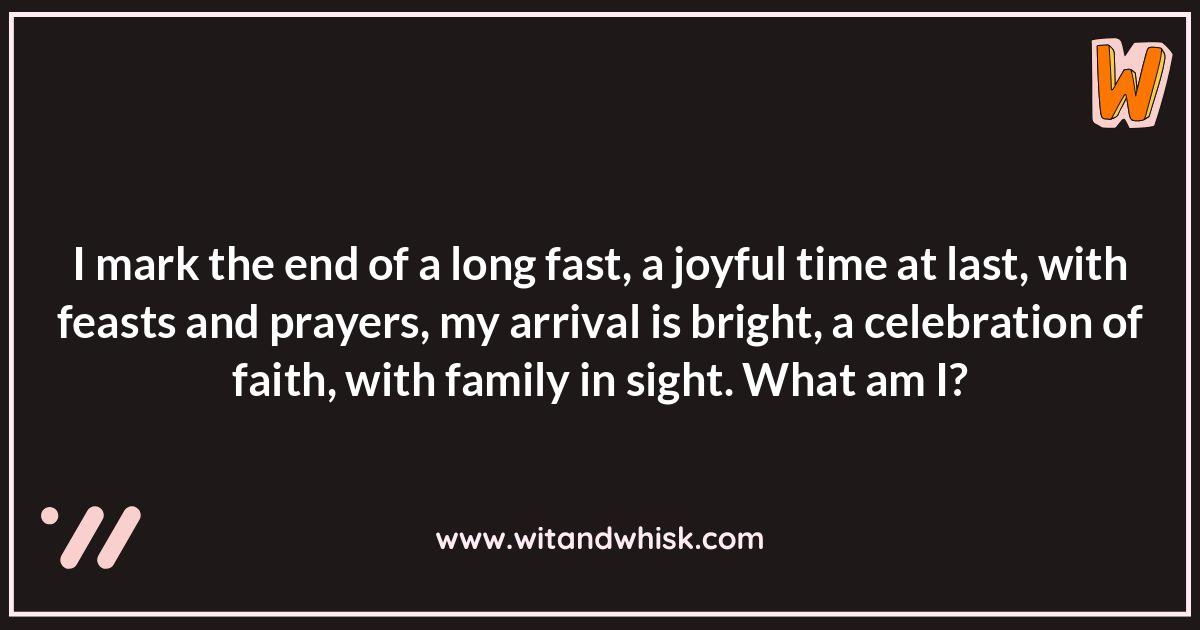 Eid Riddles: Exploring the Symbolism Behind the Celebrations Eid Riddles: Exploring the Symbolism Behind the Celebrations