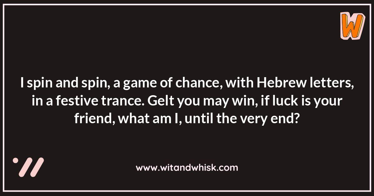 Hanukkah Riddles for Adults: A Brain Teaser Hanukkah Riddles for Adults: A Brain Teaser