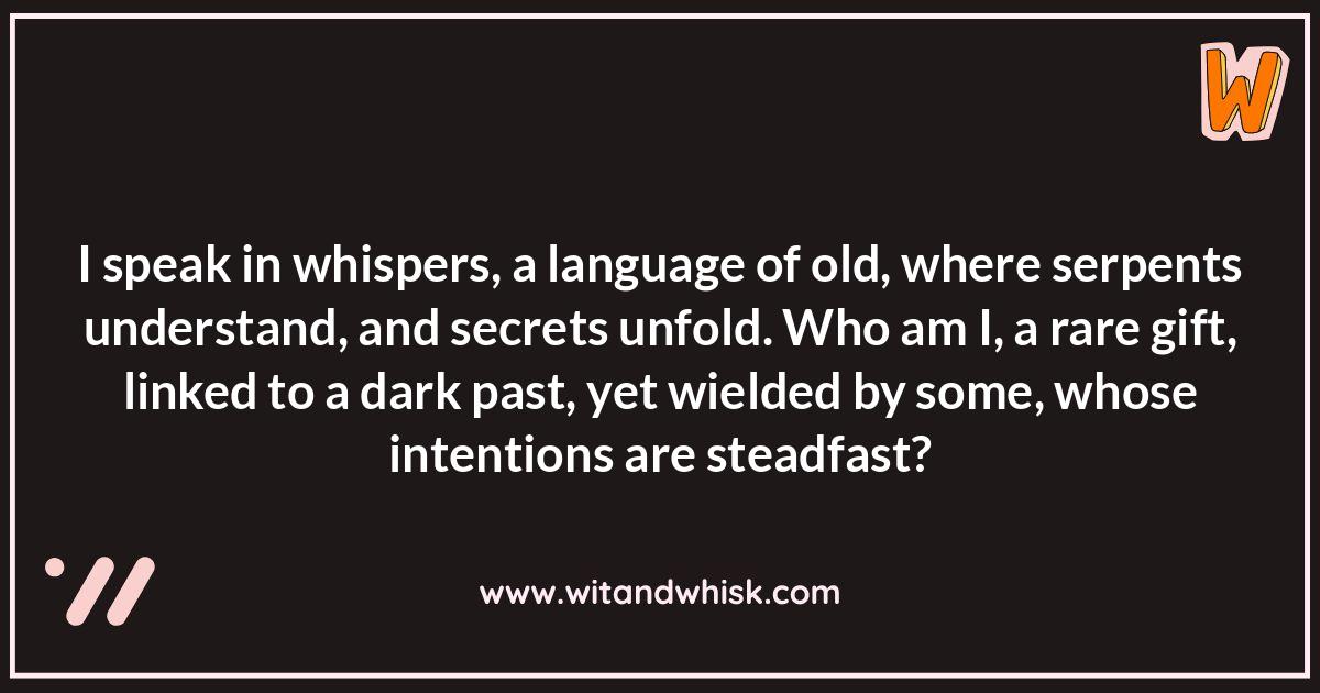 Harry Potter Riddles: Famous Characters Harry Potter Riddles: Famous Characters