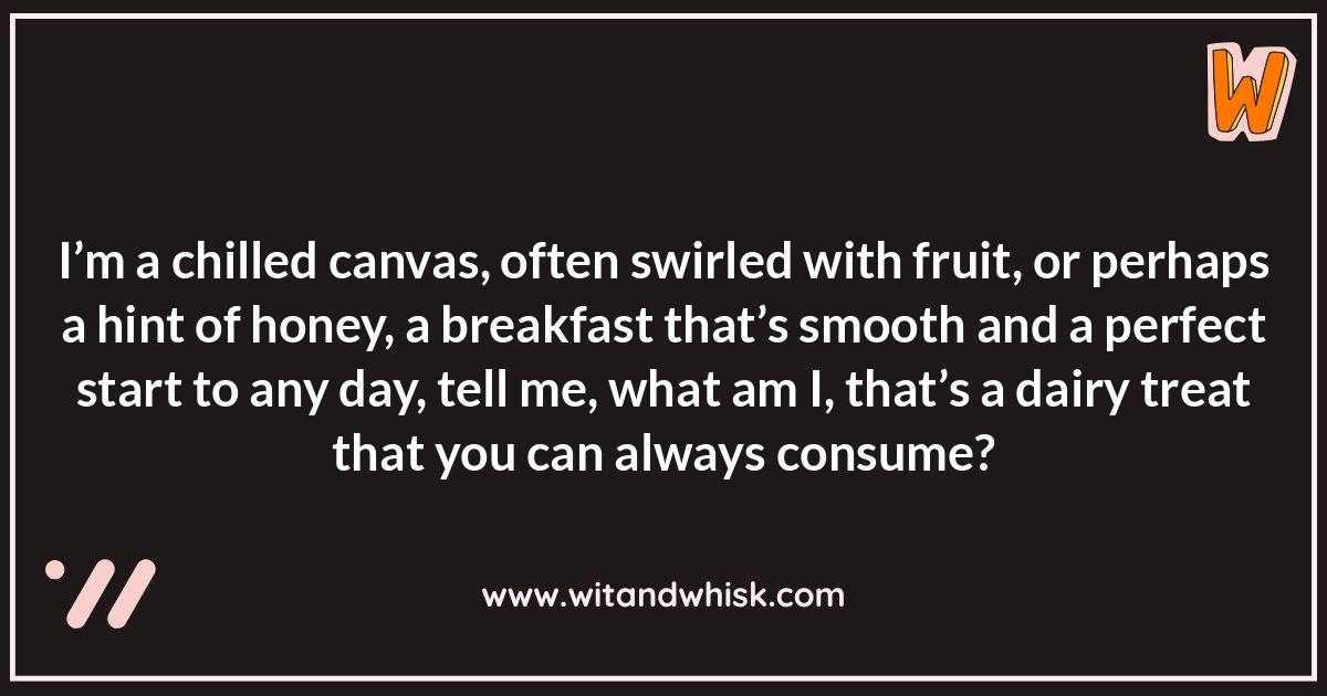 Healthy Food Riddles: Dairy Delights to Decipher Healthy Food Riddles: Dairy Delights to Decipher