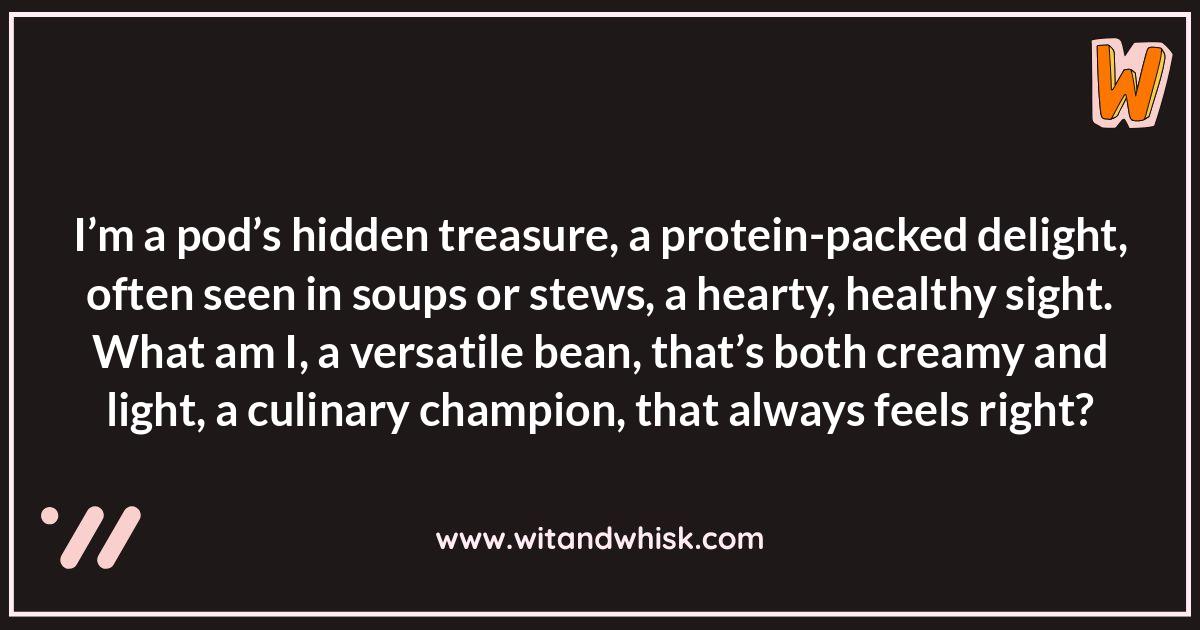 Healthy Food Riddles: Legume Logic Healthy Food Riddles: Legume Logic