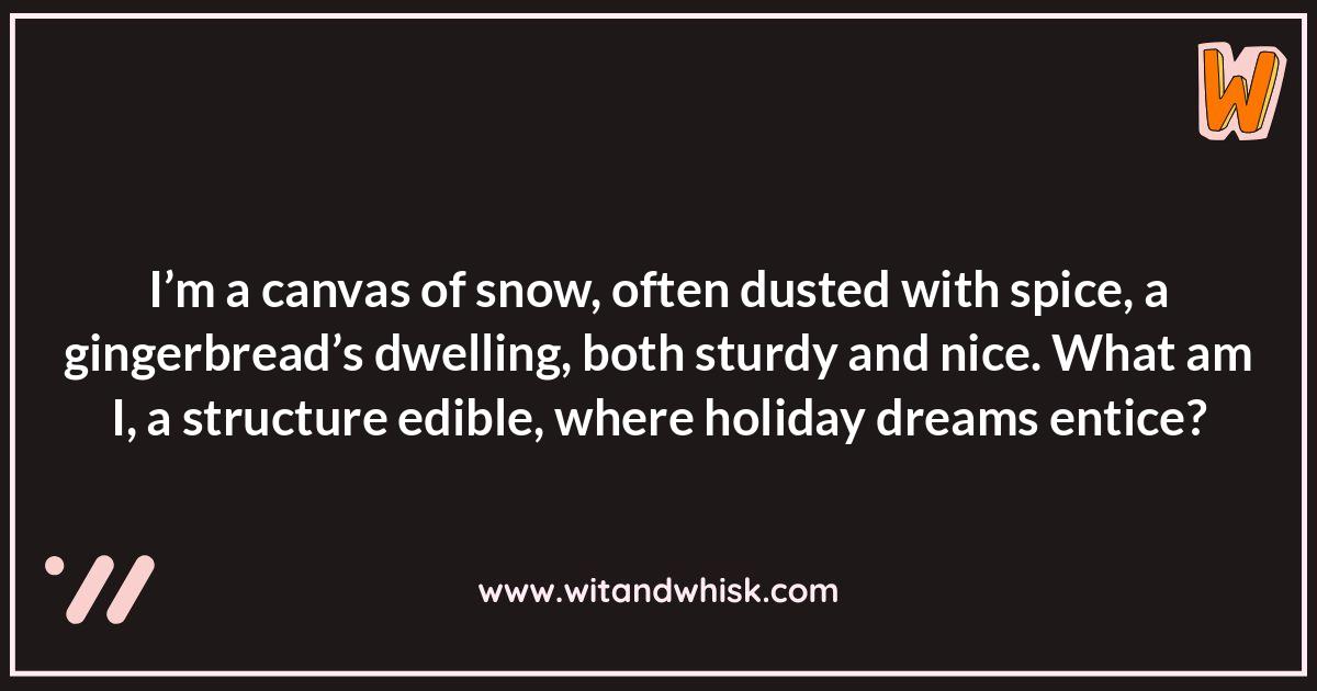 Holiday Food Riddles: Sweet Treats Holiday Food Riddles: Sweet Treats