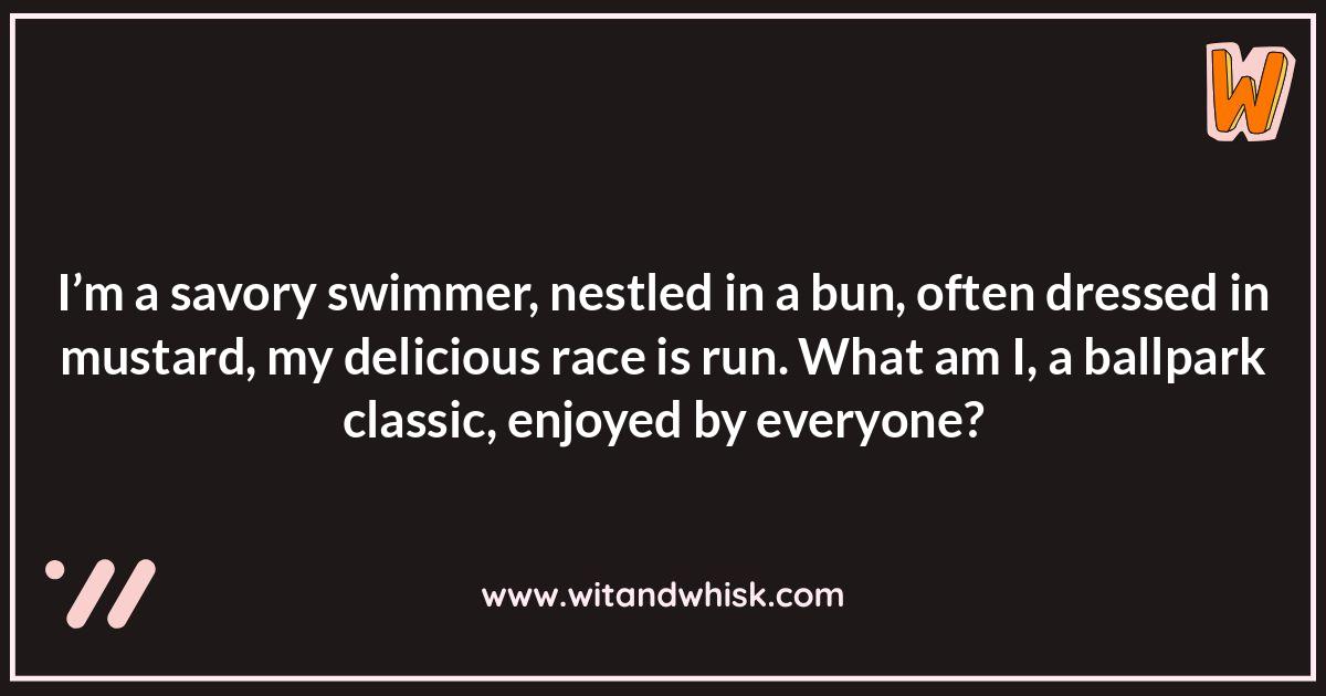 Hot Dog Riddles: A Culinary Conundrum Hot Dog Riddles: A Culinary Conundrum