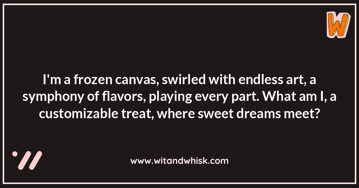 Ice Cream Riddles: Cold Conundrums to Solve Ice Cream Riddles: Cold Conundrums to Solve
