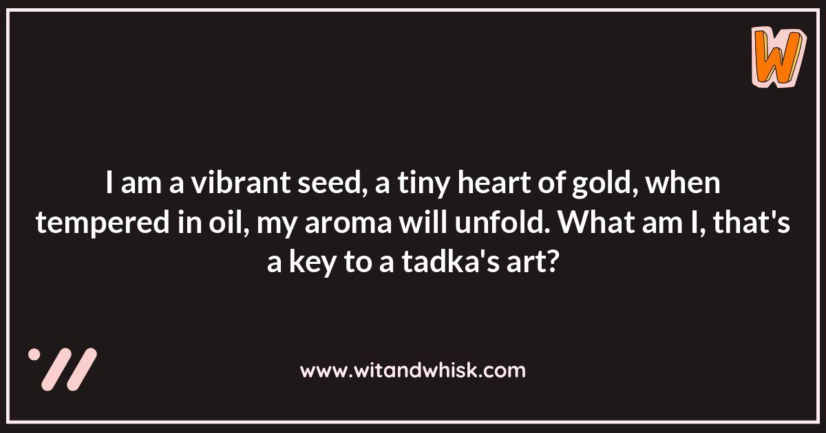 Ingredient Guessing Game: Indian Food Component Riddles Ingredient Guessing Game: Indian Food Component Riddles