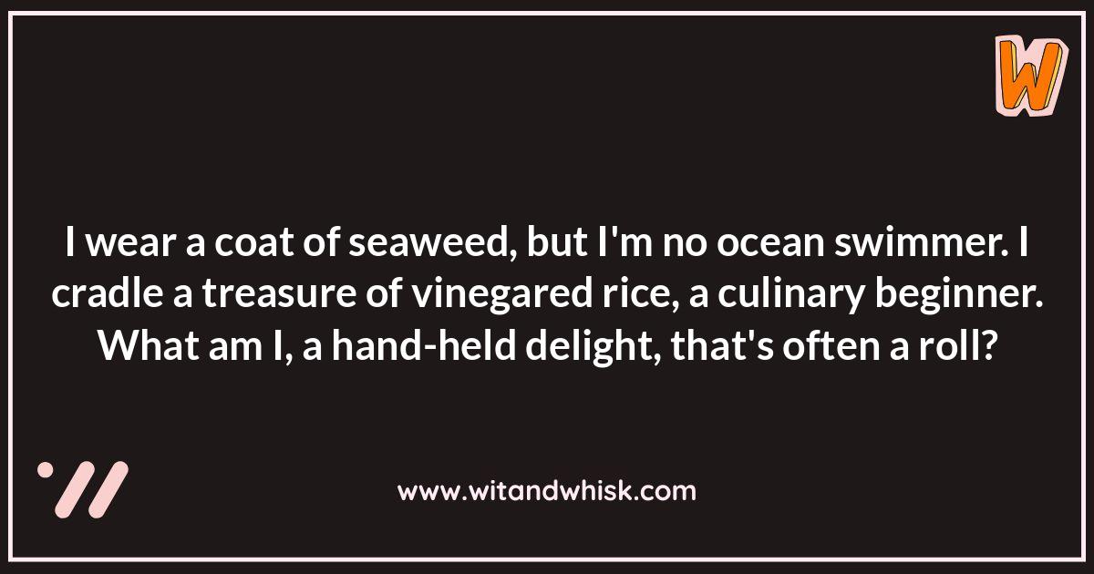 Japanese Food Riddles: A Taste of Culture Japanese Food Riddles: A Taste of Culture