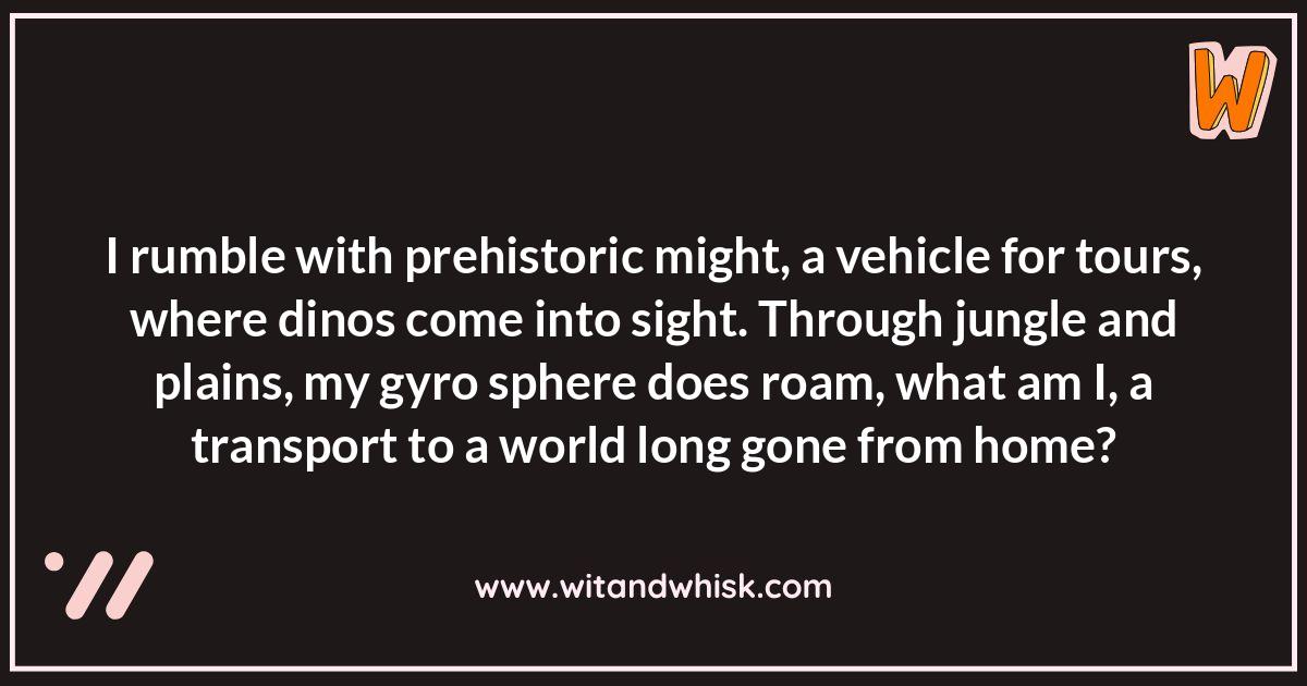 Jurassic World Riddles: Paleontological Predicaments Jurassic World Riddles: Paleontological Predicaments