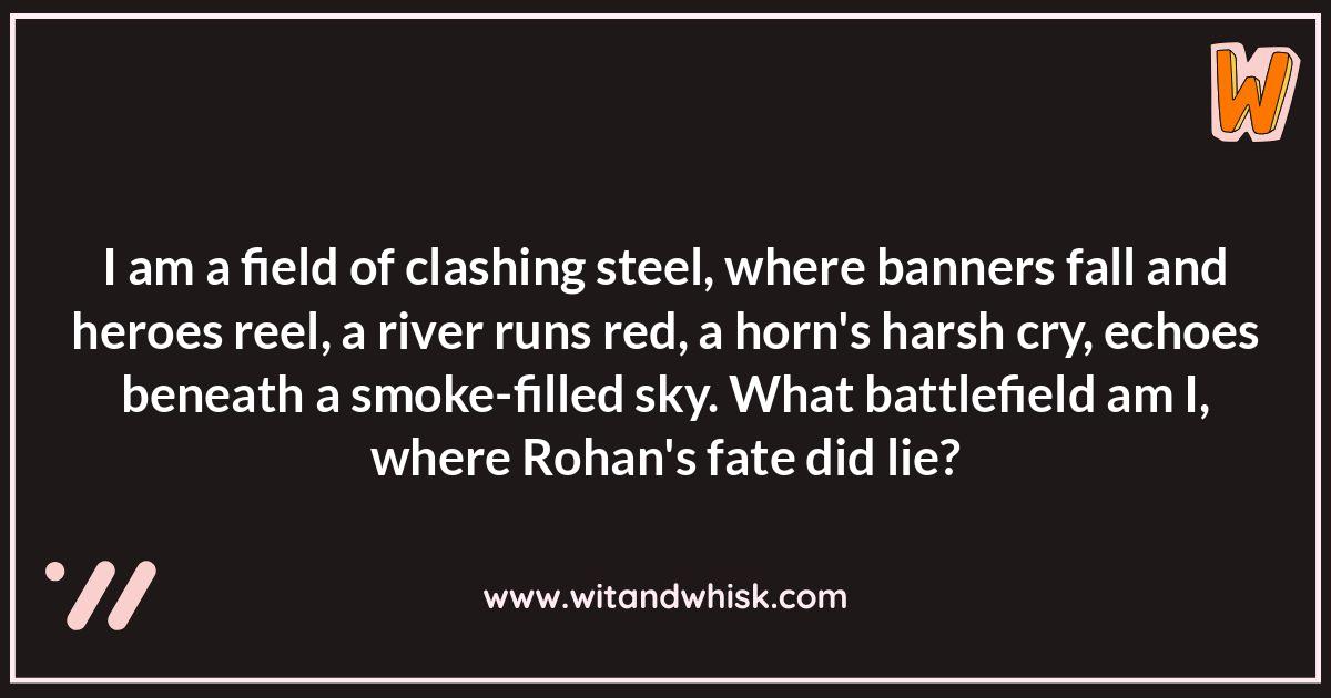 Lord of the Rings Riddles: Based on Epic Battles Lord of the Rings Riddles: Based on Epic Battles
