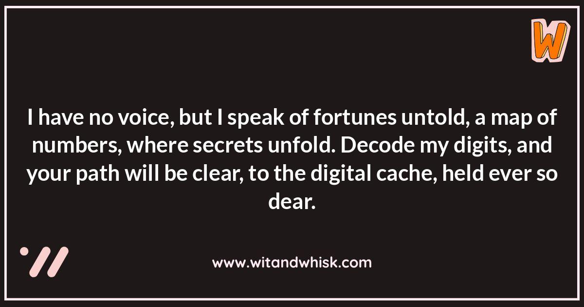 Modern Twists on Traditional Treasure Riddles Modern Twists on Traditional Treasure Riddles