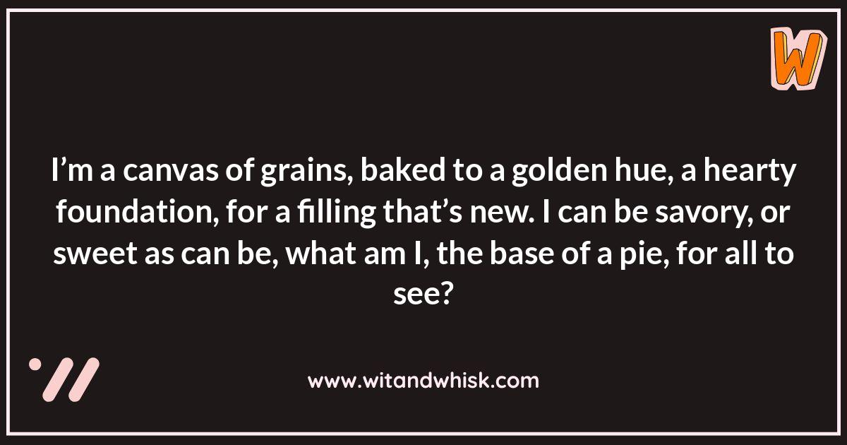 Pie Riddles: Baking-Related Brain Bogglers Pie Riddles: Baking-Related Brain Bogglers