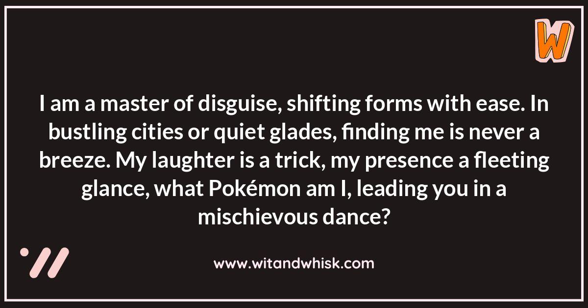 Pokemon Riddles: Silhouette Showdown Pokemon Riddles: Silhouette Showdown