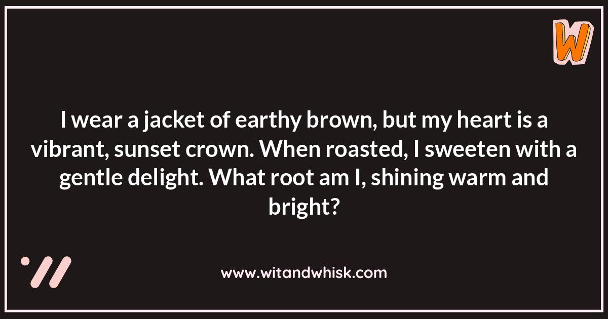 Riddles About Root Vegetable Colors: A Vibrant Puzzle Riddles About Root Vegetable Colors: A Vibrant Puzzle