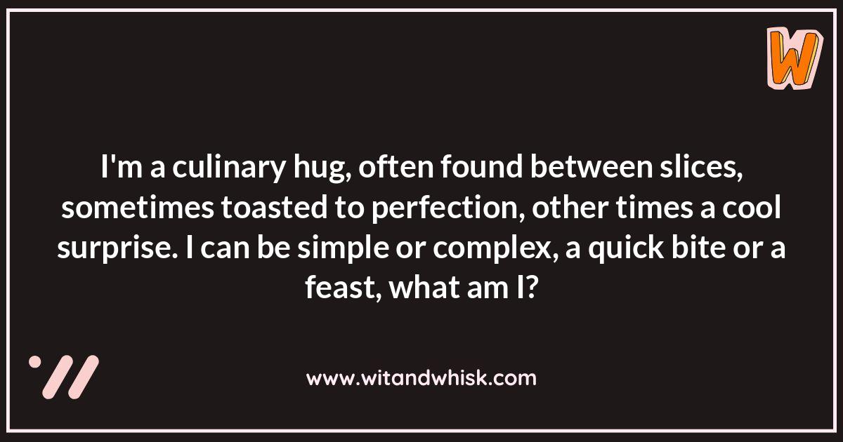 Sandwich Riddles: Toasted or Untoasted Teasers Sandwich Riddles: Toasted or Untoasted Teasers