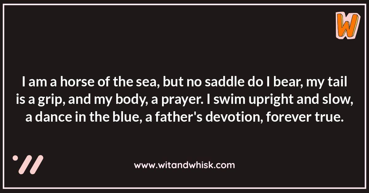 Seahorse Riddles: Unveiling the Ocean's Enigmatic Equine Seahorse Riddles: Unveiling the Ocean's Enigmatic Equine