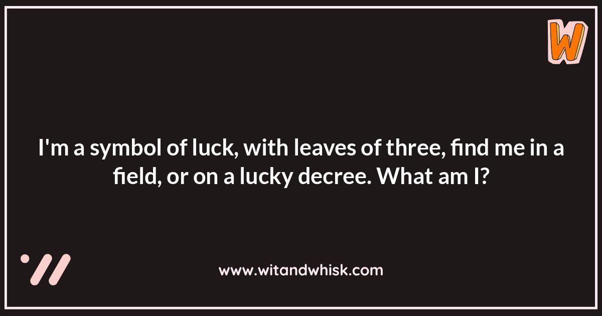 St. Patrick's Day Riddles: A Festive Challenge St. Patrick's Day Riddles: A Festive Challenge
