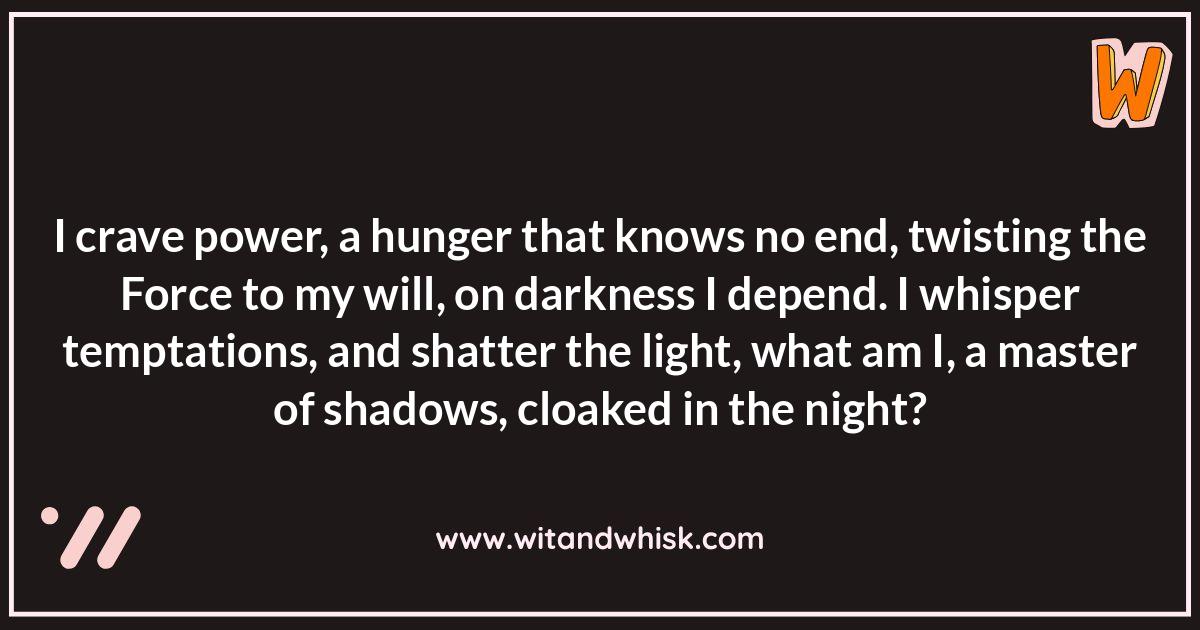 Star Wars Riddles: Sith Lords and Dark Deeds Star Wars Riddles: Sith Lords and Dark Deeds