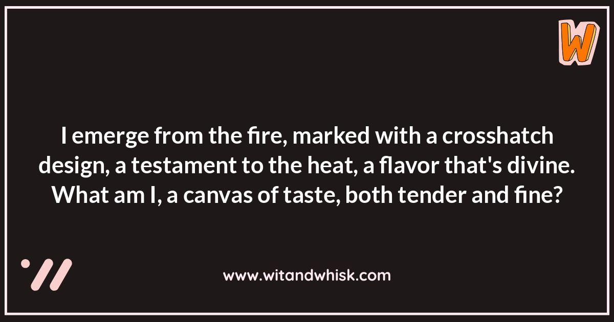 Steak Riddles: Grill Marks and Hidden Meanings Steak Riddles: Grill Marks and Hidden Meanings