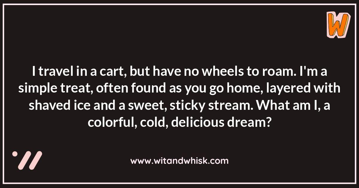 Street Food Riddles: Culinary Conundrums Street Food Riddles: Culinary Conundrums