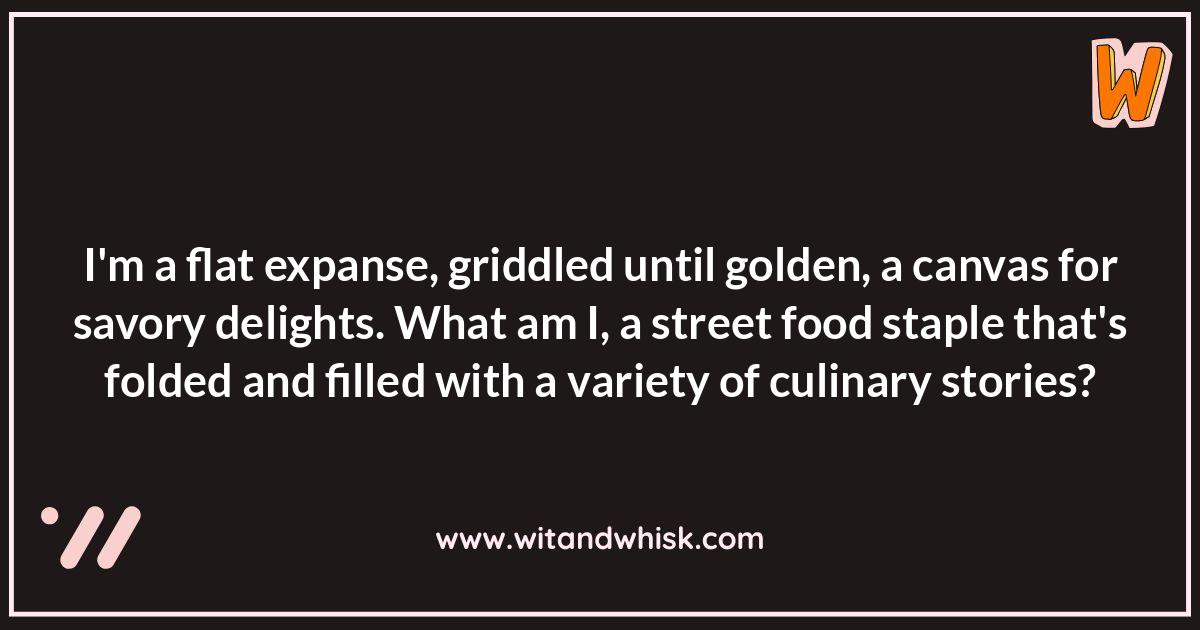 Street Food Riddles: Ingredient Enigmas Street Food Riddles: Ingredient Enigmas