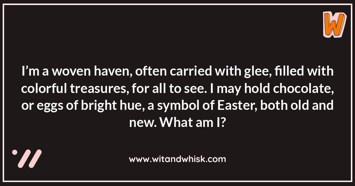Themed Easter Riddles: Bunnies, Baskets and More Themed Easter Riddles: Bunnies, Baskets and More