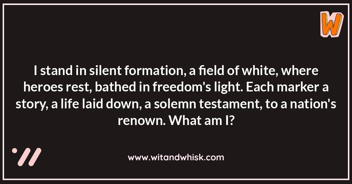 Veterans Day Riddles: Testing Your Knowledge of Military History Veterans Day Riddles: Testing Your Knowledge of Military History