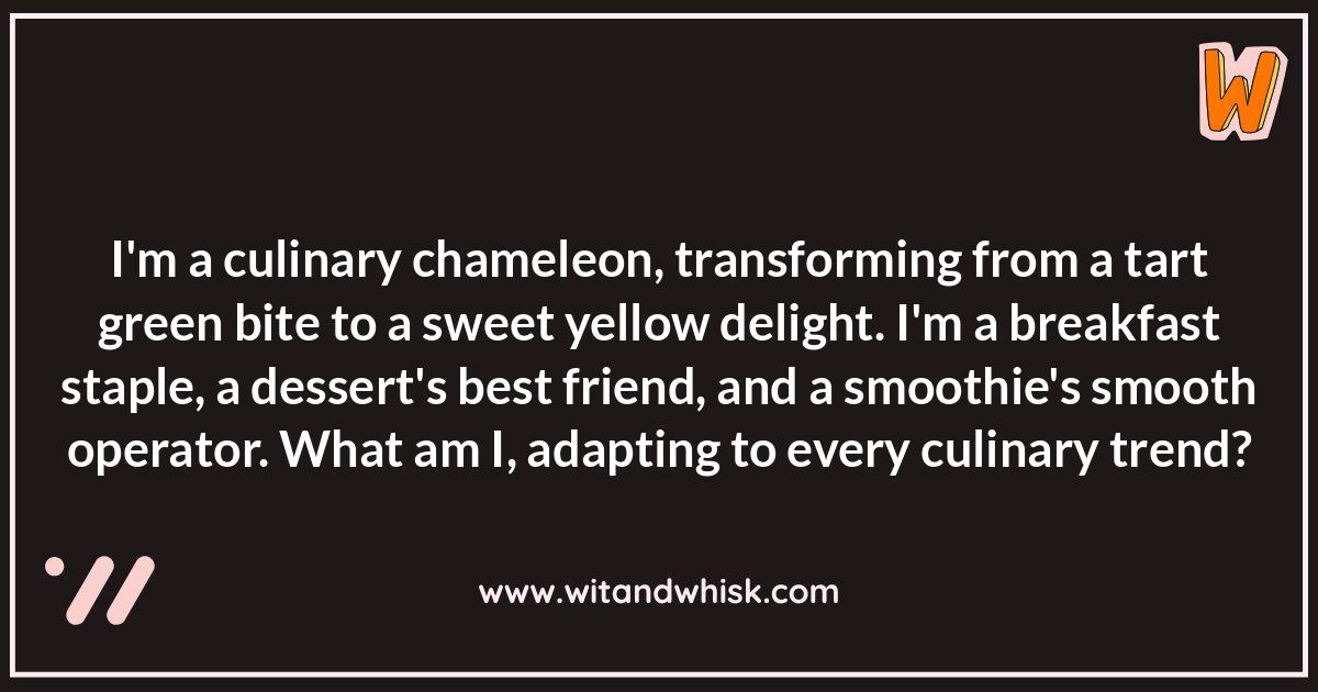 What Fruit Am I Riddles: Guess My Culinary Purpose What Fruit Am I Riddles: Guess My Culinary Purpose