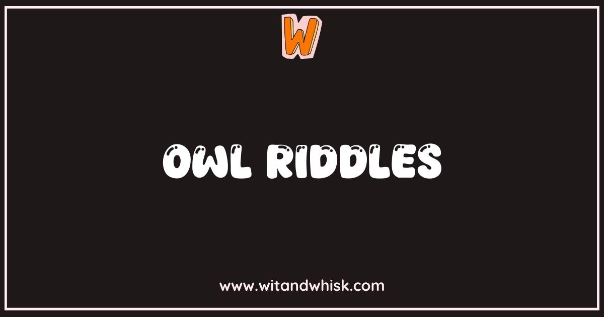 Best Owl Riddles: Can You Solve These Hooting Puzzles? Best Owl Riddles: Can You Solve These Hooting Puzzles?