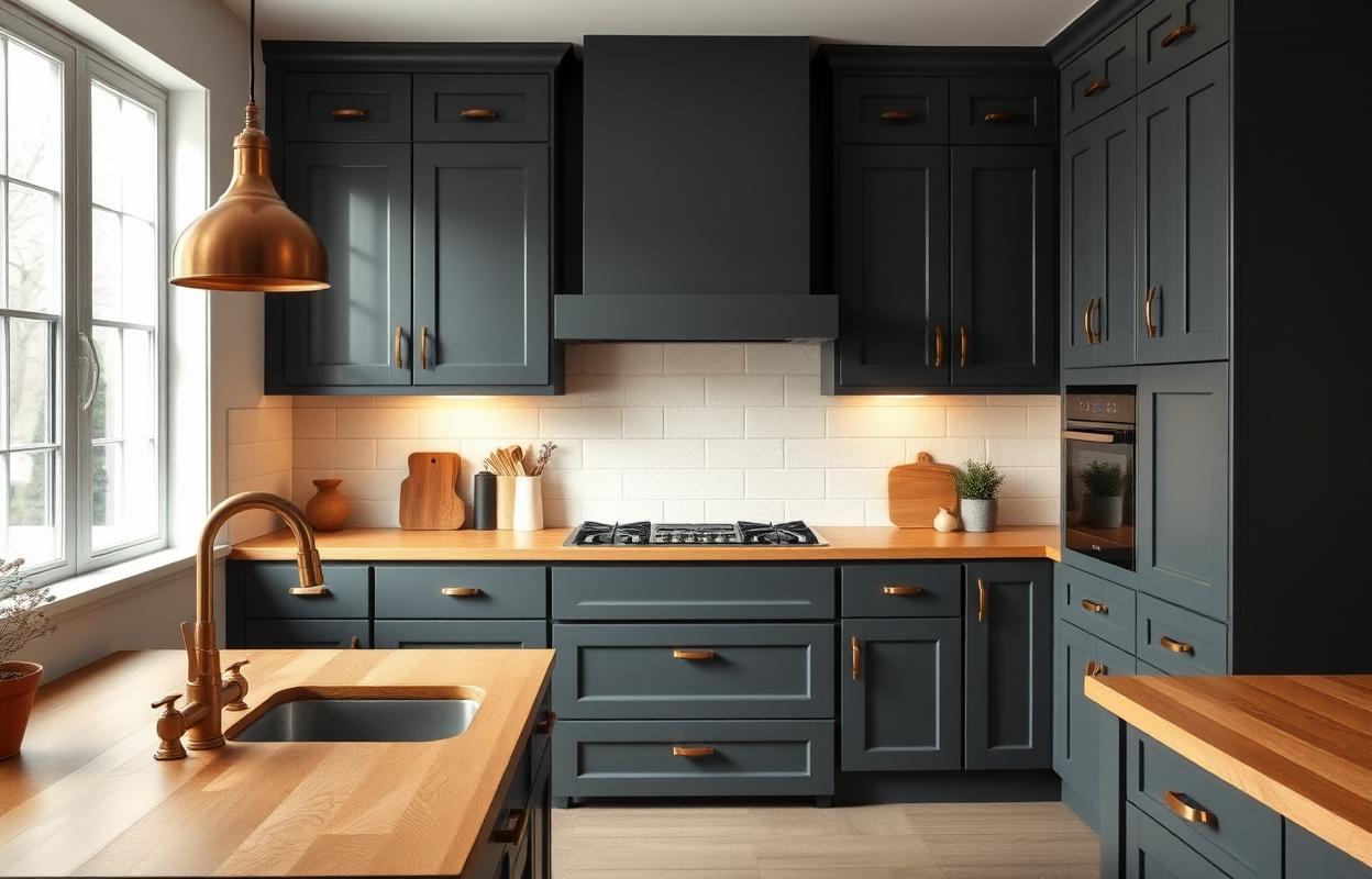 Cozy Dark Gray Kitchen Design Ideas Cozy dark gray kitchen design ideas. Modern, stylish, & functional kitchen inspiration in shades of gray. Perfect for remodeling or new builds.