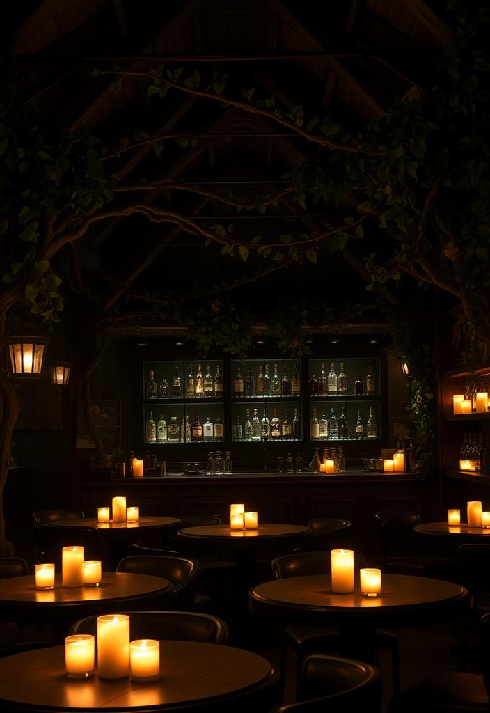 Enchanting Fantasy Bar Ideas: Create Your Magical Tavern Enchanting fantasy bar ideas header. Image shows magical tavern inspiration for creating your own fantasy-themed bar.