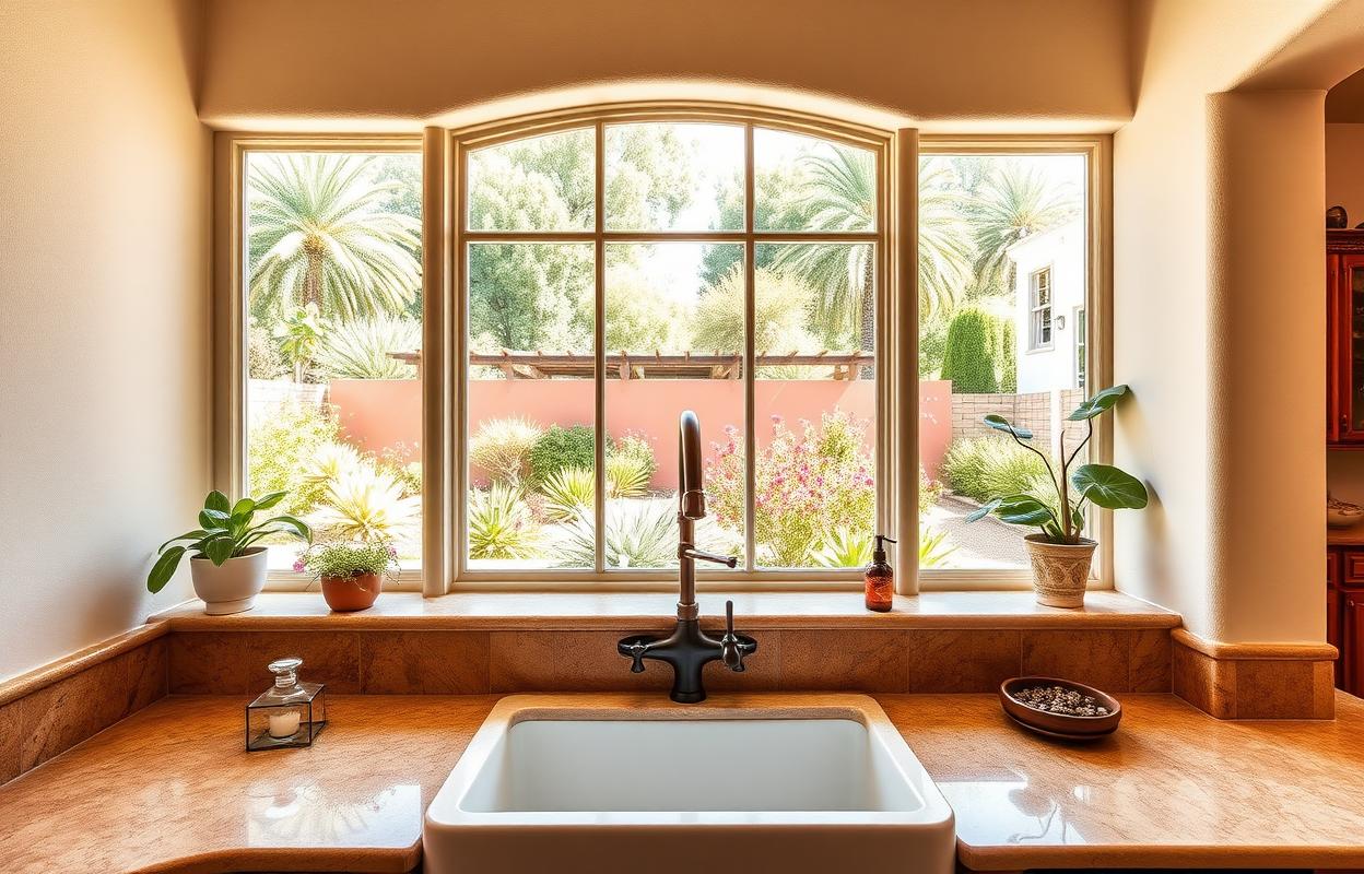 Farmhouse Sink Ideas for Your Hacienda Kitchen Farmhouse sink ideas for a hacienda kitchen: Rustic apron-front sink, farmhouse style, and hacienda kitchen design inspiration.