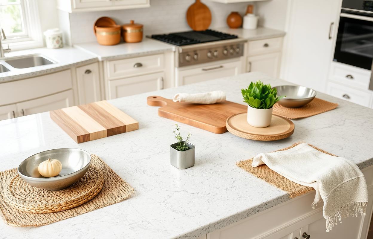 Kitchen Island Decor: Mastering Texture Layering Kitchen Island Decor: Mastering Texture Layering