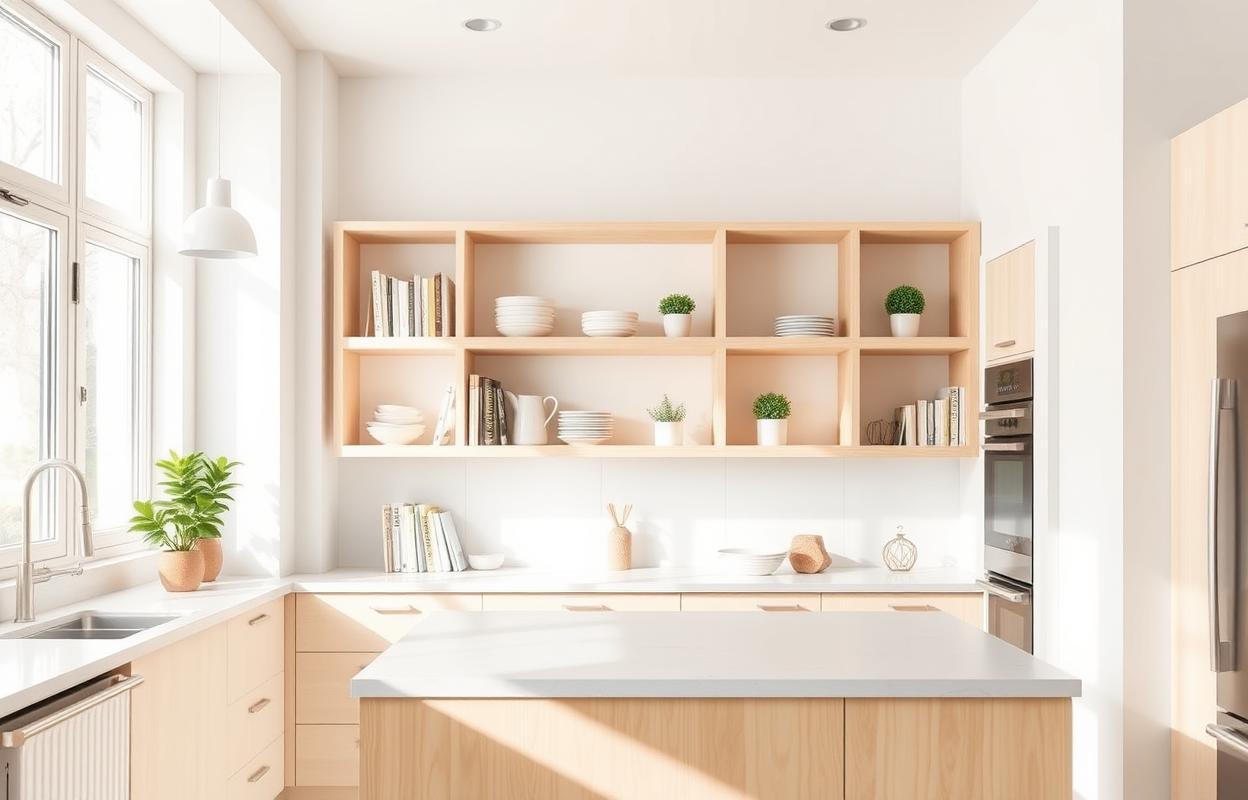Kitchen Island Open Shelving Ideas: Style & Storage Kitchen island open shelving ideas: stylish storage solutions for displaying cookbooks, dishes, and decor. Maximize kitchen space!