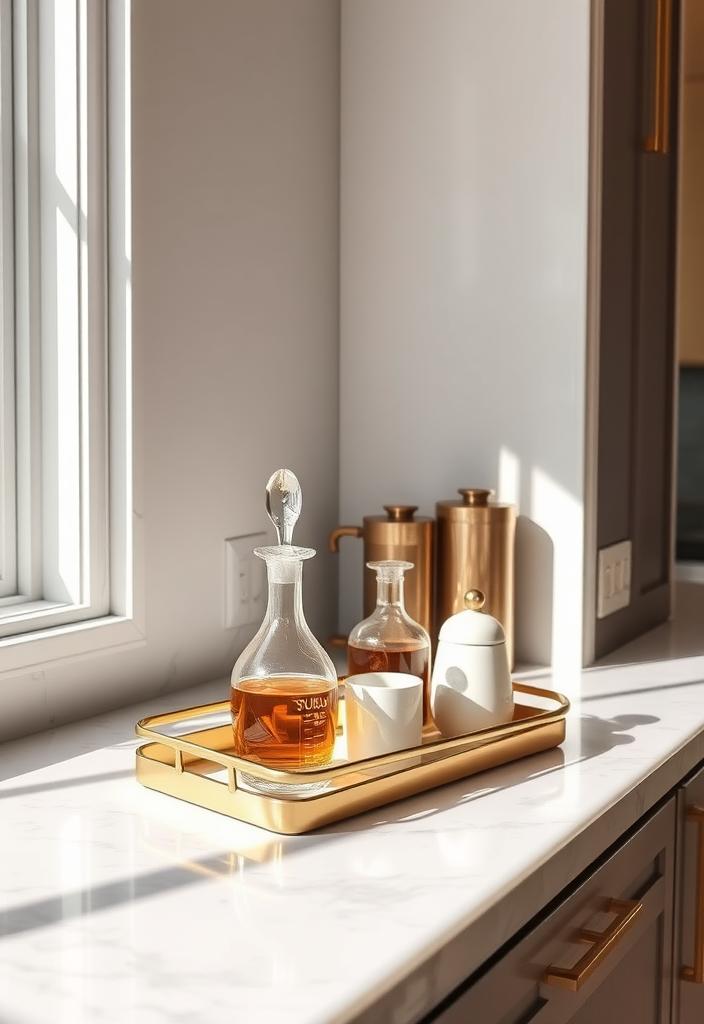 Marble Countertops: Elevate Your Coffee Bar Design Marble countertops elevate coffee bar design. Luxurious marble texture adds elegance and sophistication to home coffee stations.