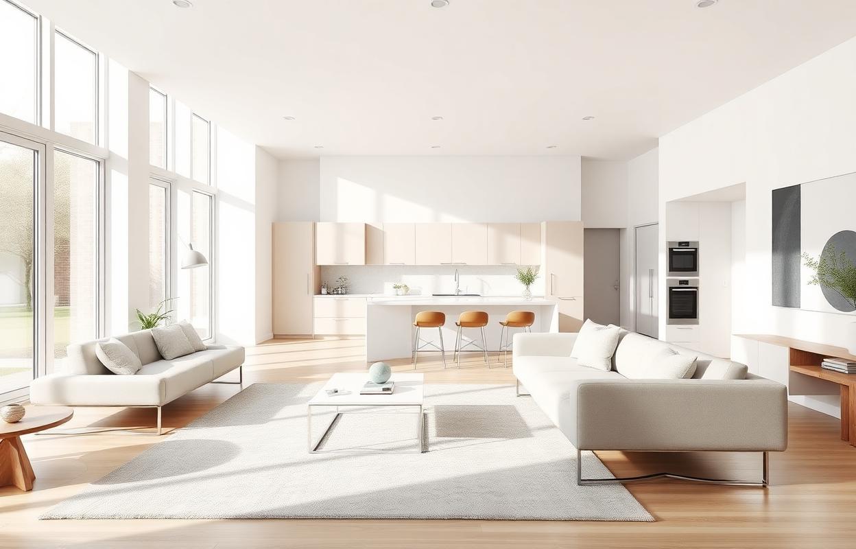 Modern Open Concept Kitchen & Living Room Ideas Modern open concept kitchen living room design ideas. Bright, airy, and functional spaces combining cooking, dining, and relaxation.
