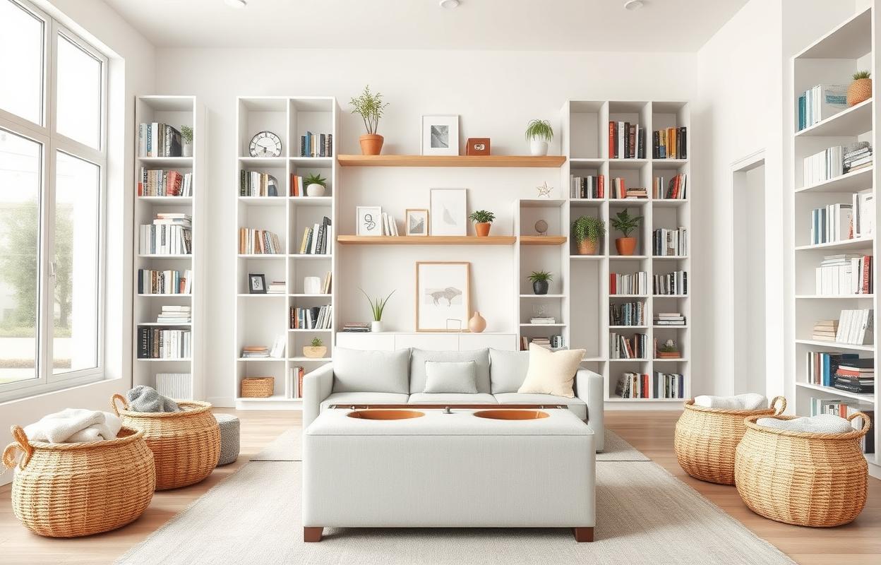 Open Concept Storage Ideas: Maximize Space & Style Open concept storage ideas: Stylish shelving and containers maximize space and declutter a modern home. Display items beautifully!