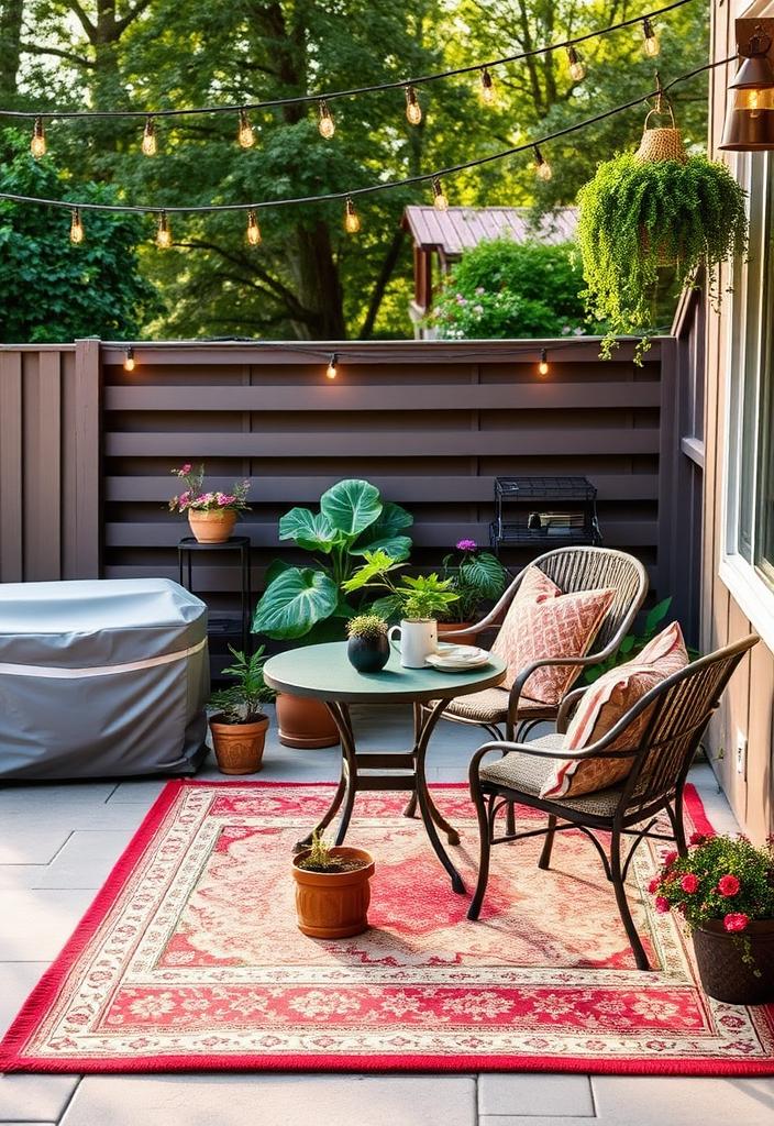 Outdoor Coffee Station Ideas: Brews With a View Outdoor coffee station idea: Charming backyard setup for brewing coffee with a scenic view. Perfect for enjoying morning brews outside.