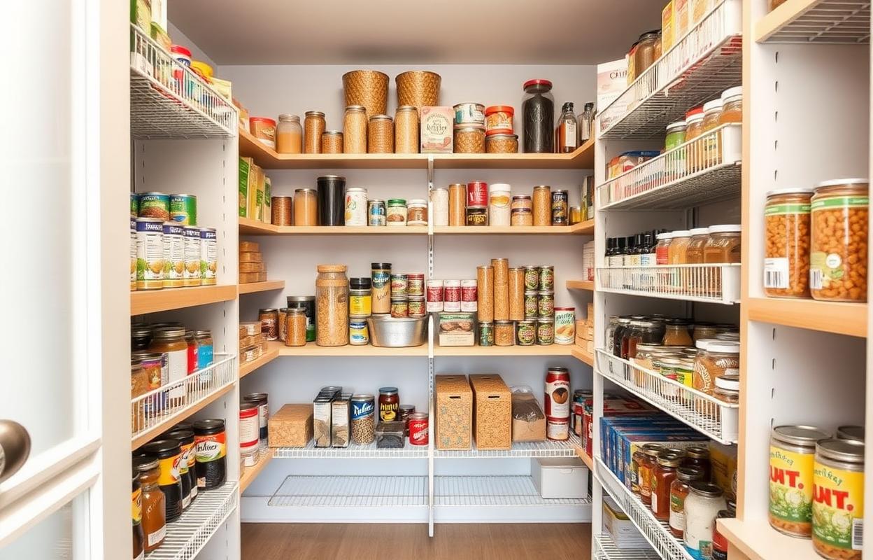 Pantry Organization: Pull Out Shelves for Deep Cabinets Pantry organization pull out shelves in deep cabinets. Maximize space and accessibility with sliding shelves.