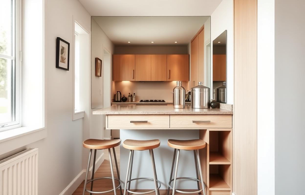 Small Kitchen Bar Designs: Maximize Your Space Small kitchen bar design ideas to maximize space. Clever counter and seating solutions for compact kitchens.